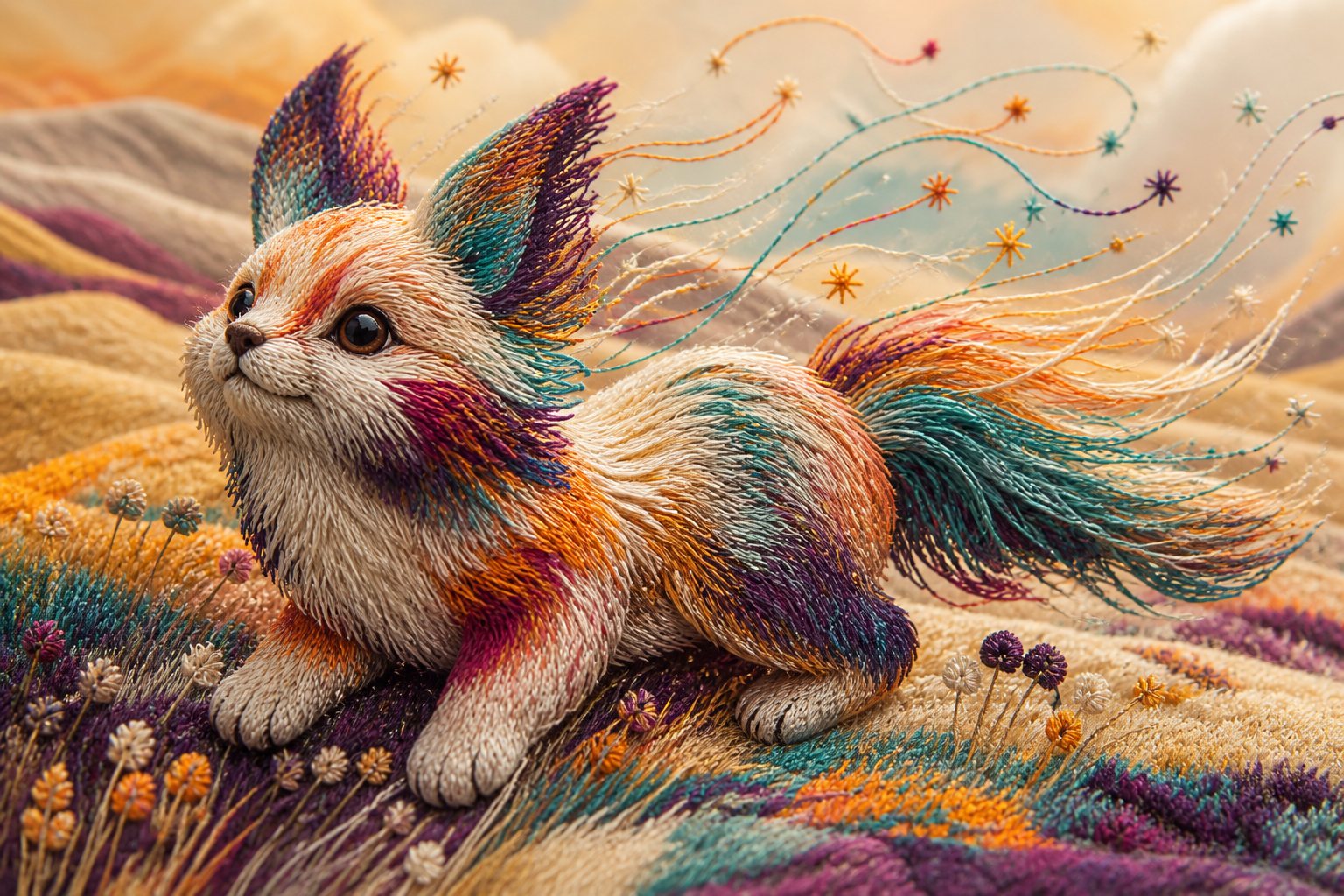 Cómo colorear pelo suave en animales tiernos
