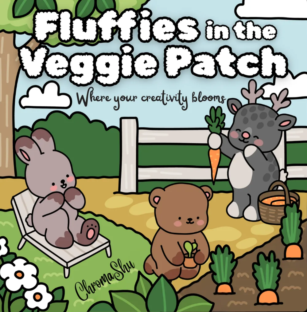 Fluffies in the garden cover